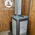 Дровяная печь для бани Варвара Сказка Мини c выносной топкой парная 6 – 12 м³