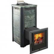 Печь для бани Варвара ТЕРМА Сказка удлиненная топка