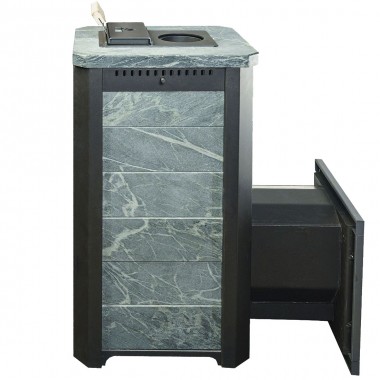 Печь для бани Варвара ТЕРМА Сказка Мини c выносной топкой парная 6 – 12 м³