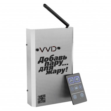 Пульт управления ПУ-08 VVD Pro с Wi-Fi для электрических нагревательных устройств 220В (2,25-6,25 кВт)