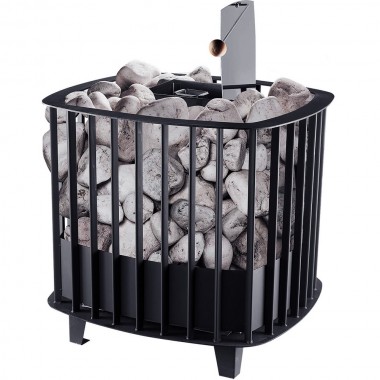 Электрическая печь Инжкомцентр ВВД с закрытой каменкой Премьера Руса 12 кВт (380В) до 15 м³