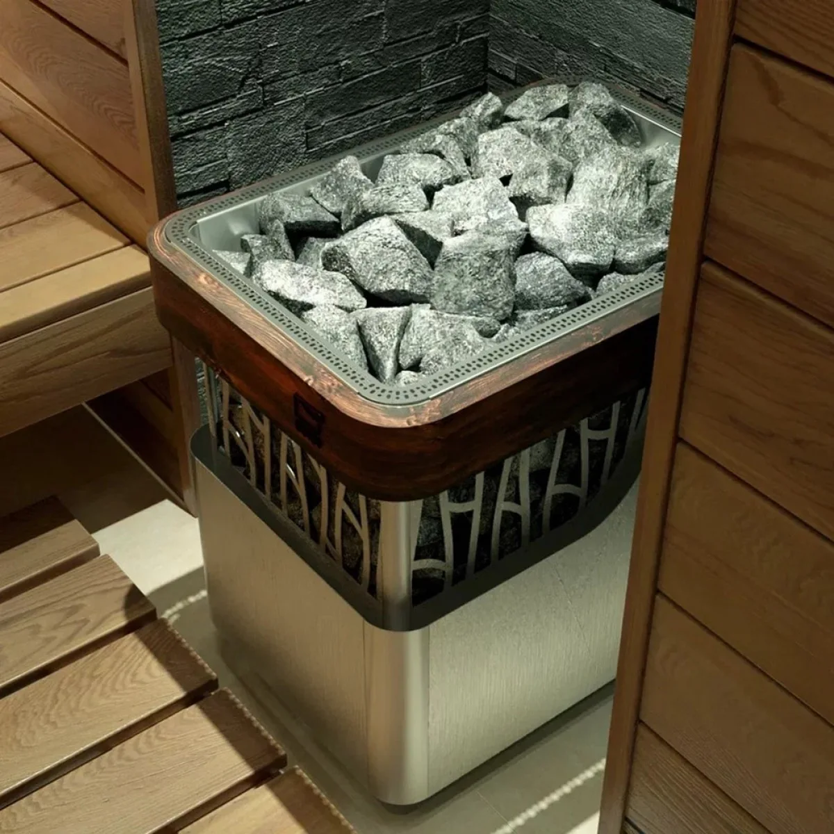 Электрическая печь BORN stone 135